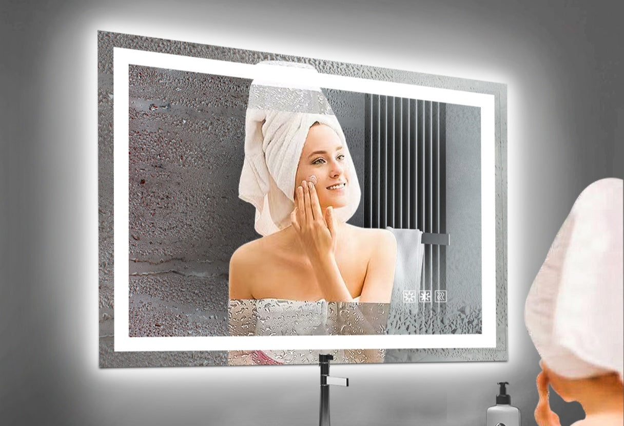 LED Bathroom Mirrors with Anti-Fog Technology: Luxurious Lighting and Clarity