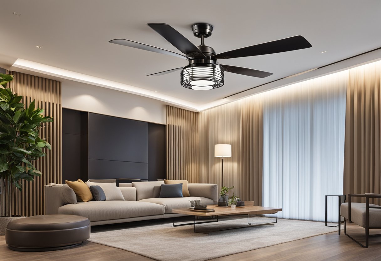 Exploring the 100'' LED Ceiling Fan Light Advantage for Cooling and Lighting