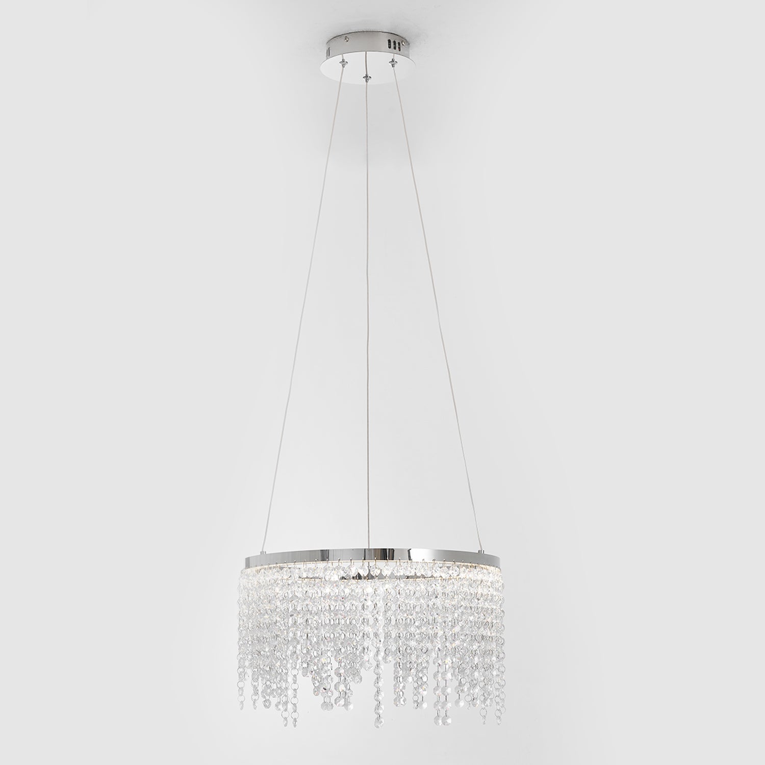 Modern Pendant Light Fancy Hanging Ceiling Lamps Luxury Crystal Chandelier