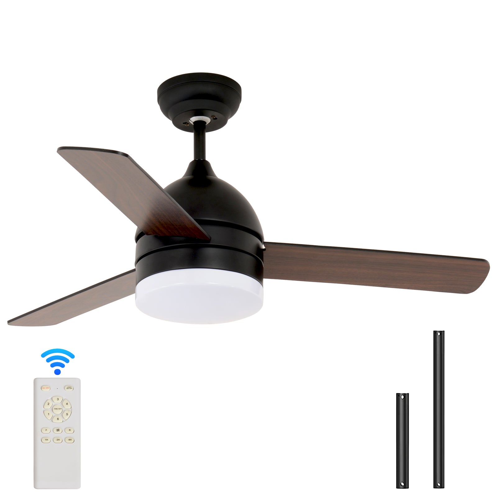 Sleek Design for Modern Living-48'' Minimalist Straight Blade Ceiling Fan